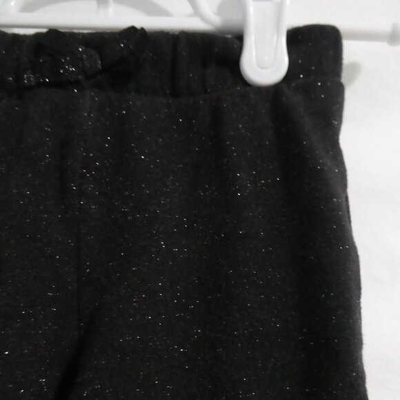 CHILDREN'S PLACE | 2T | Black Sweatpants With Shiny Fibers and Bow | NWOT - Picture 5 of 16